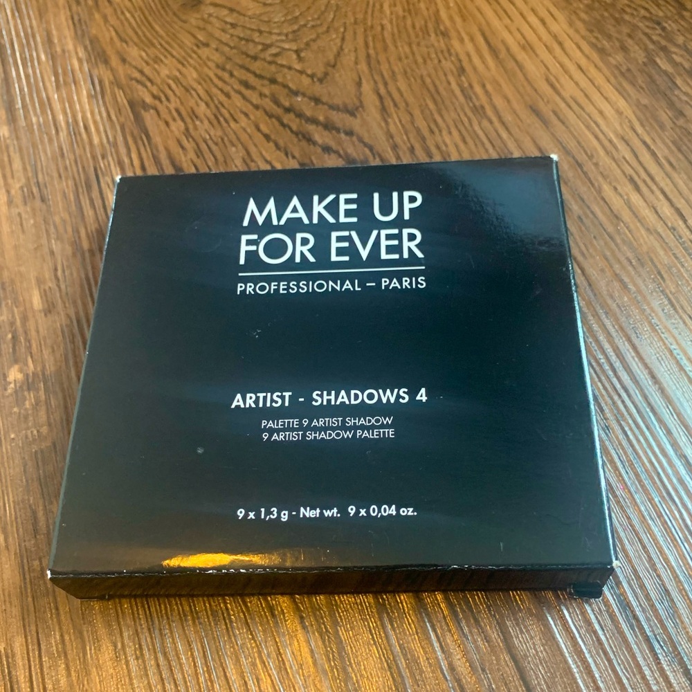 Makeup Forever Artist Shadows 4 Palette - BRAND NEW IN BOX